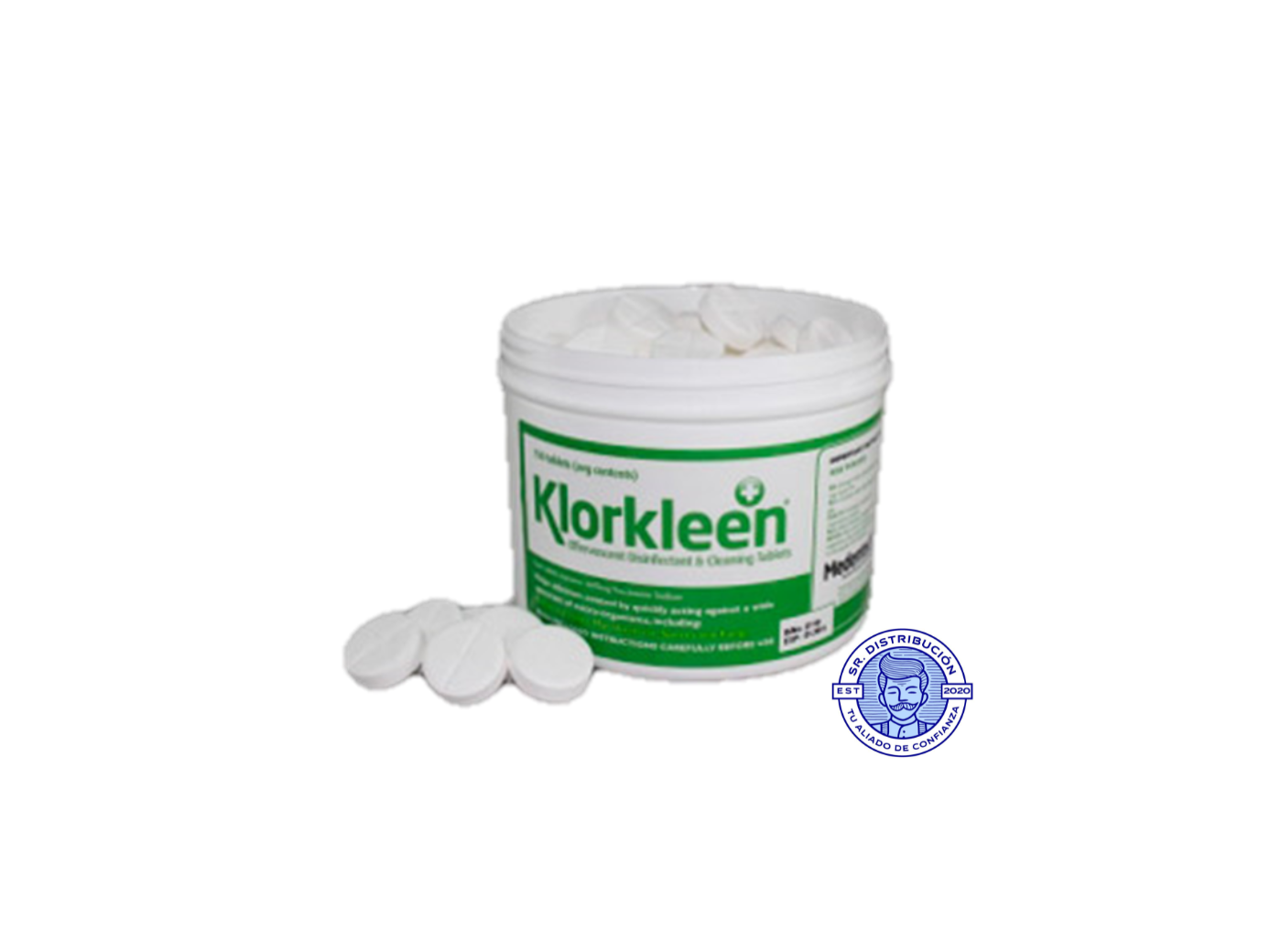 KLORKLEEN PASTILLAS | CLORO ORGANICO PAQ X 150 UND