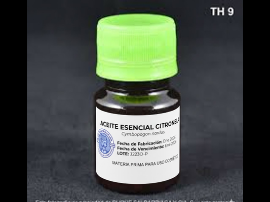ACEITE ESENCIAL CITRONELA | Cymbopogon nardus
