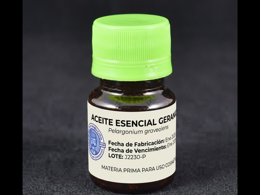 ACEITE ESENCIAL GERANIO | Pelargonium graveolens
