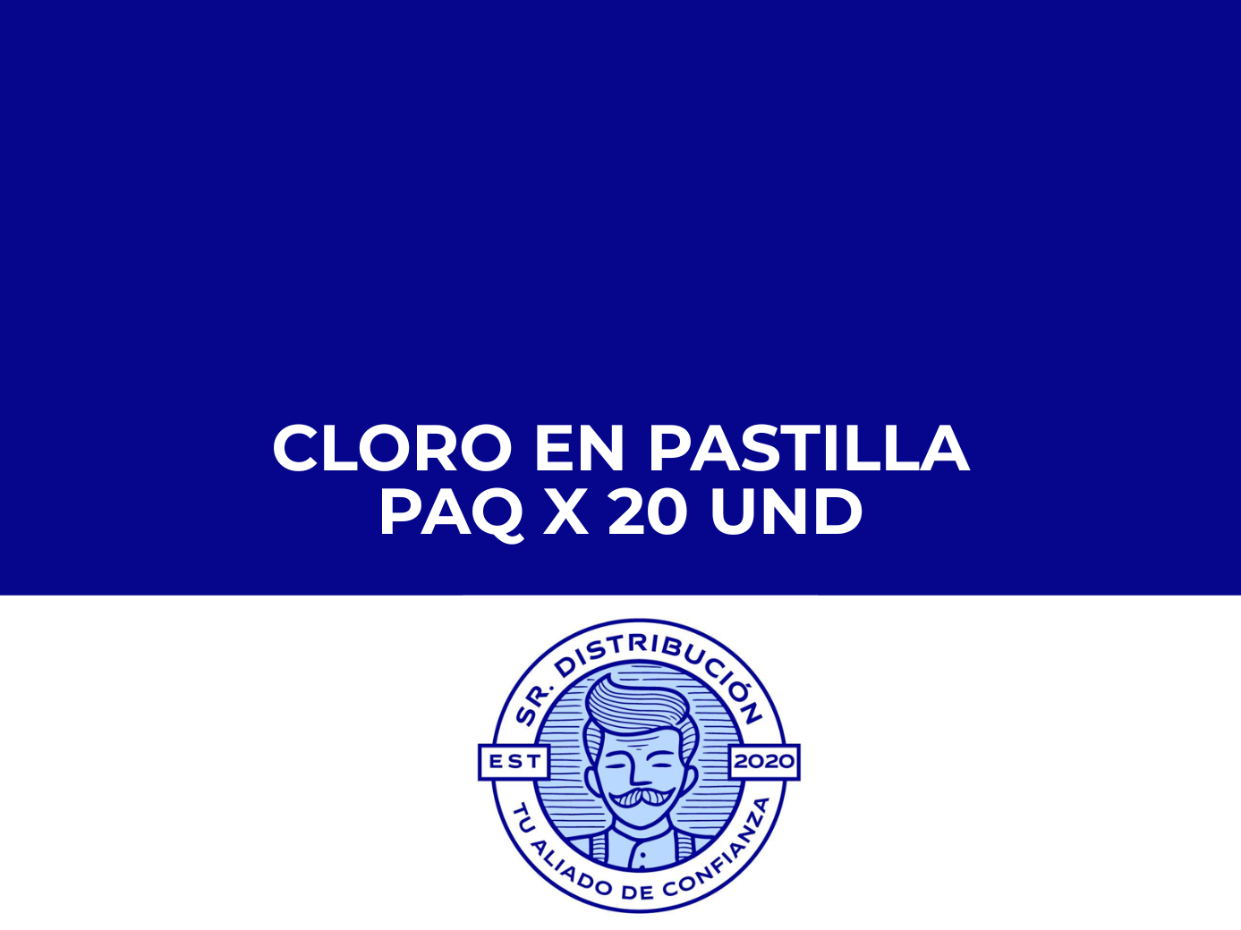 CLORO EN PASTILLA PAQ X 20 UND | CLORO PARA SANITARIOS BAÑOS INODOROS